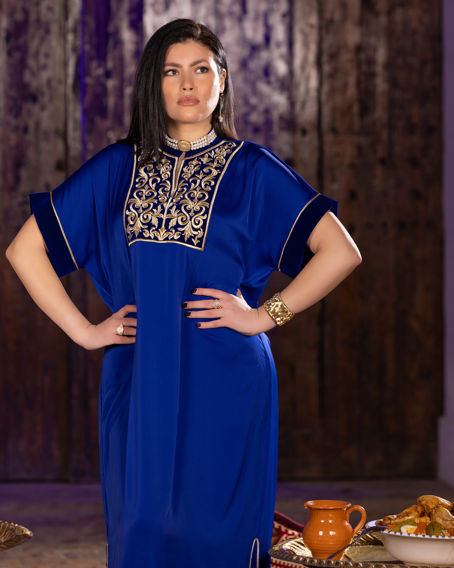 Djeba RAWYA – Perlage fait main & Broderie dorée | Ramadan 2026