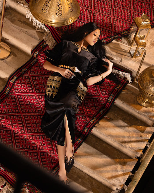 Djeba ASSILA – Velours raffiné & Fetla dorée | Ramadan 2026